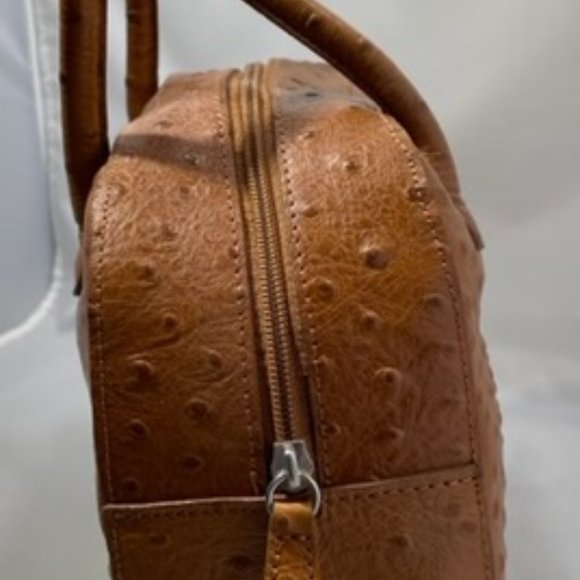 RELISTED! Ostrich Satchel - Picture 2 of 4